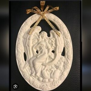 PartyLite 2003 VINTAGE ANGEL‎ OF LOVE ORNAMENT IN BOX